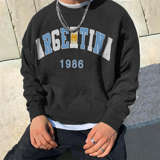 Argentina 1986 World Cup Champions Men's Fashion Sweatshirt
