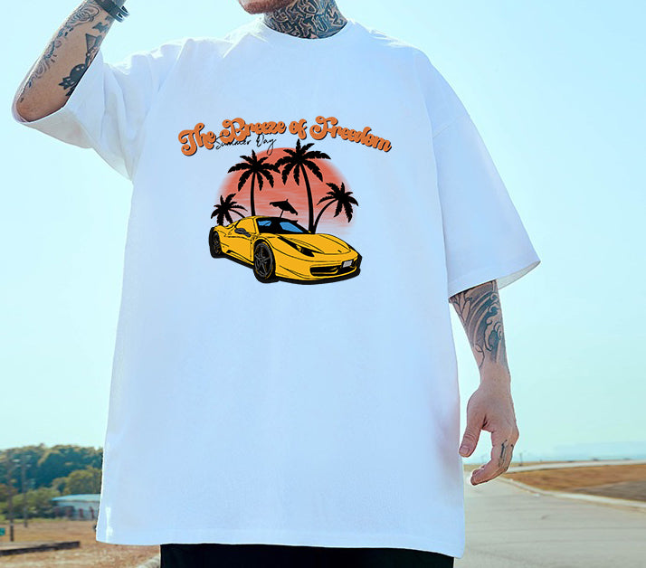 NOVAROPA™ The Breeze of Freedom Cotton T-shirt
