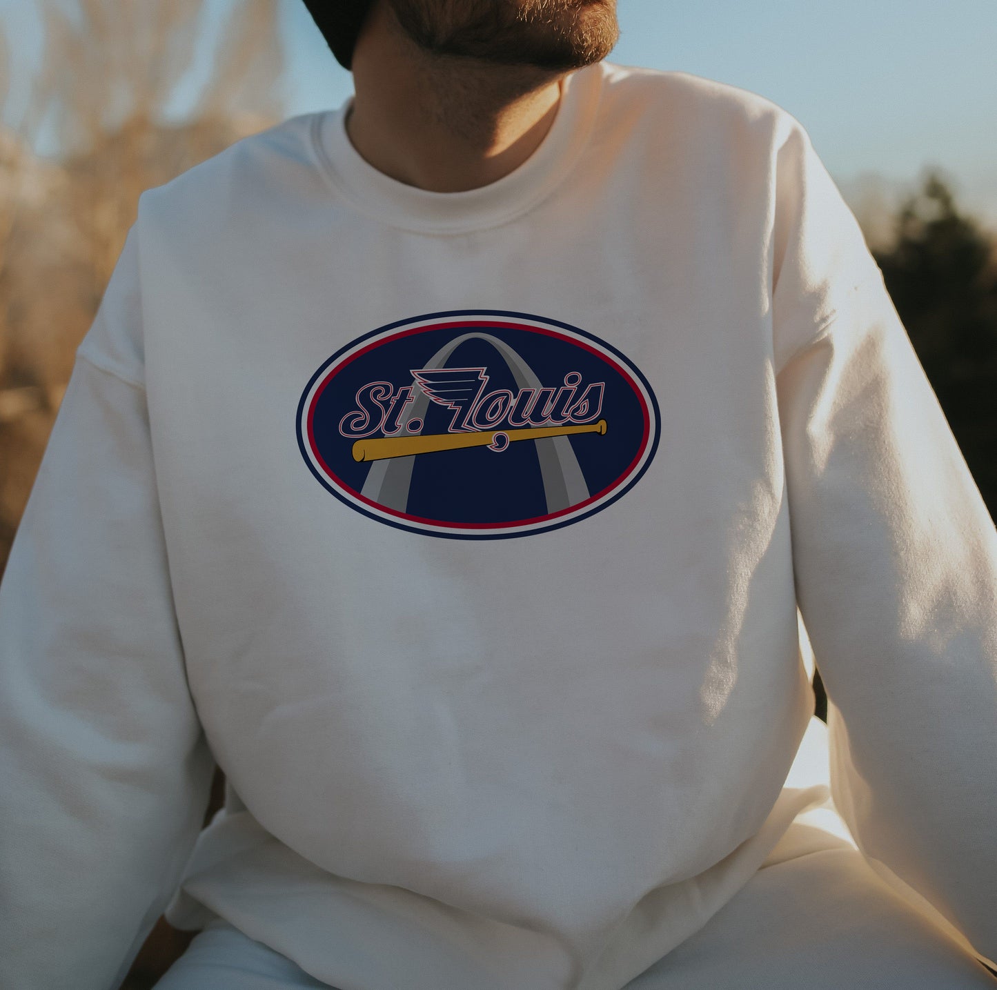 St. Louis Cardinals Men's Neck Sweatshirt