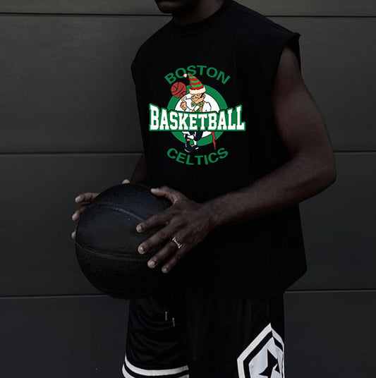 NOVAROPA™ Boston Celtics Basketball Men's Tank Top-B