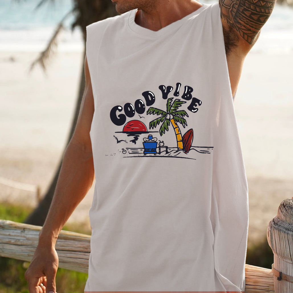 Men's Cool and Comfortable Tank Top. Stylish Tank Top