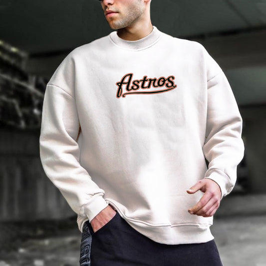 Houston Astros Baseball Men's Neck Sweatshirt