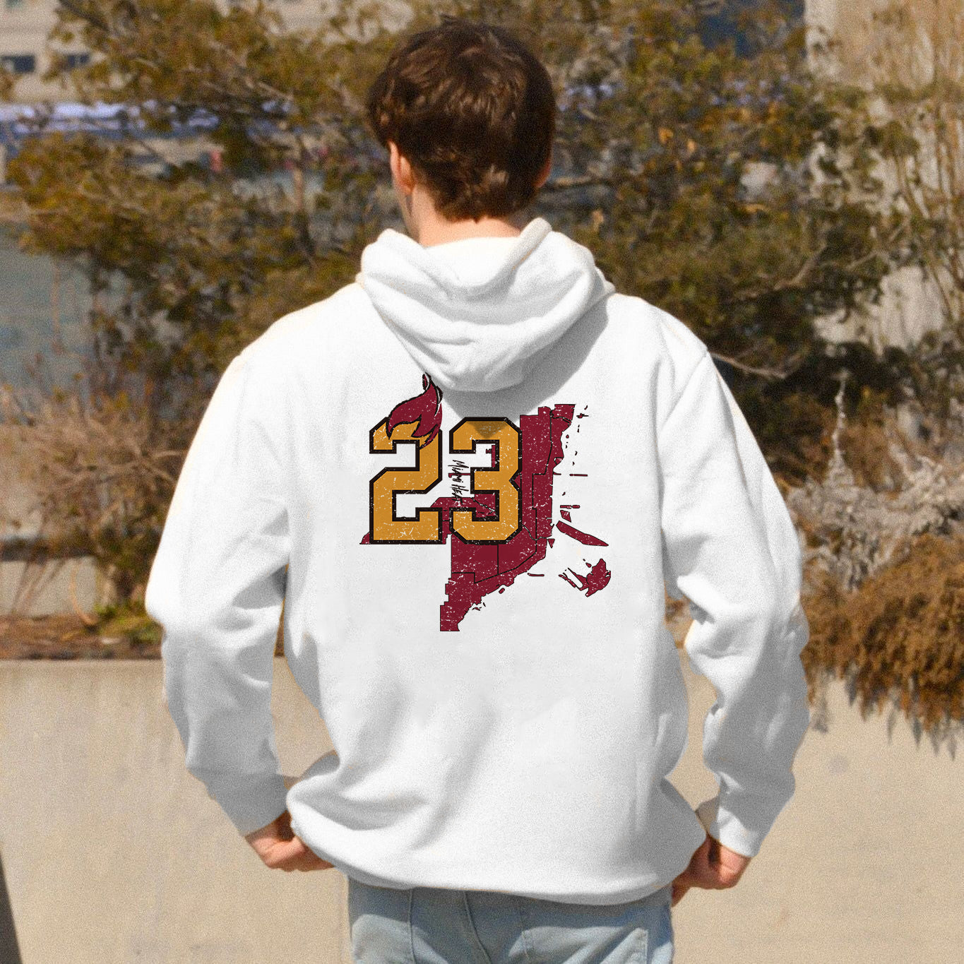 NOVAROPA™ Miami Heat Basketball Fleece Hoodie