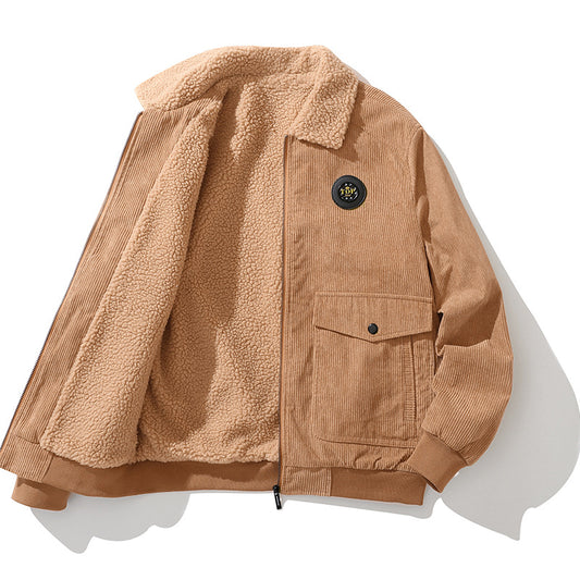 Vintage Corduroy Casual Jacket