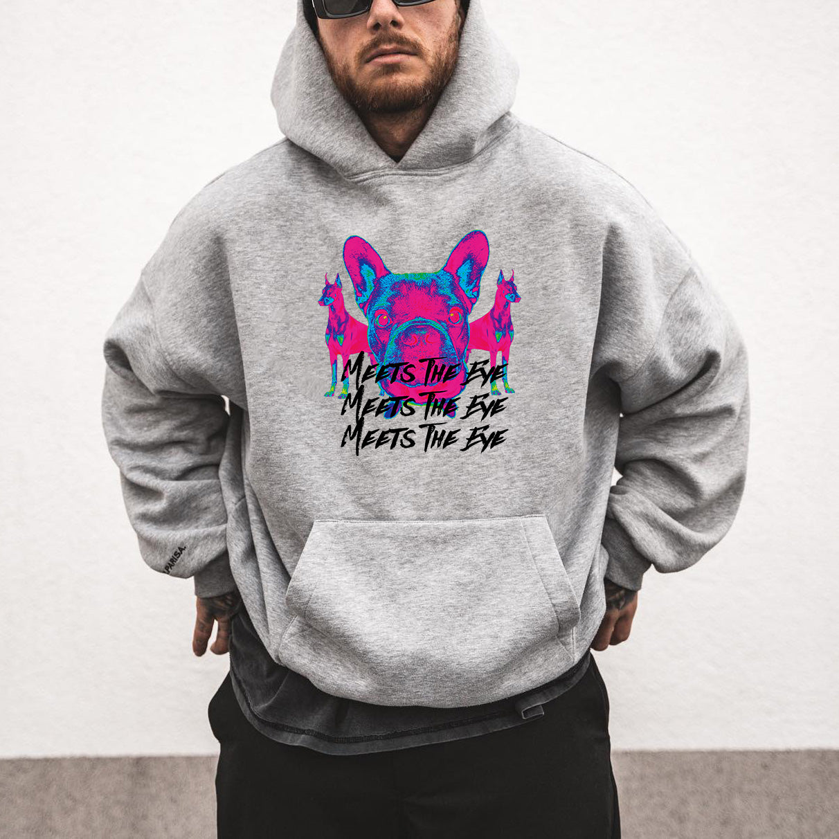 NOVAROPA™ Dog Graphics Casual Men's Hoodies
