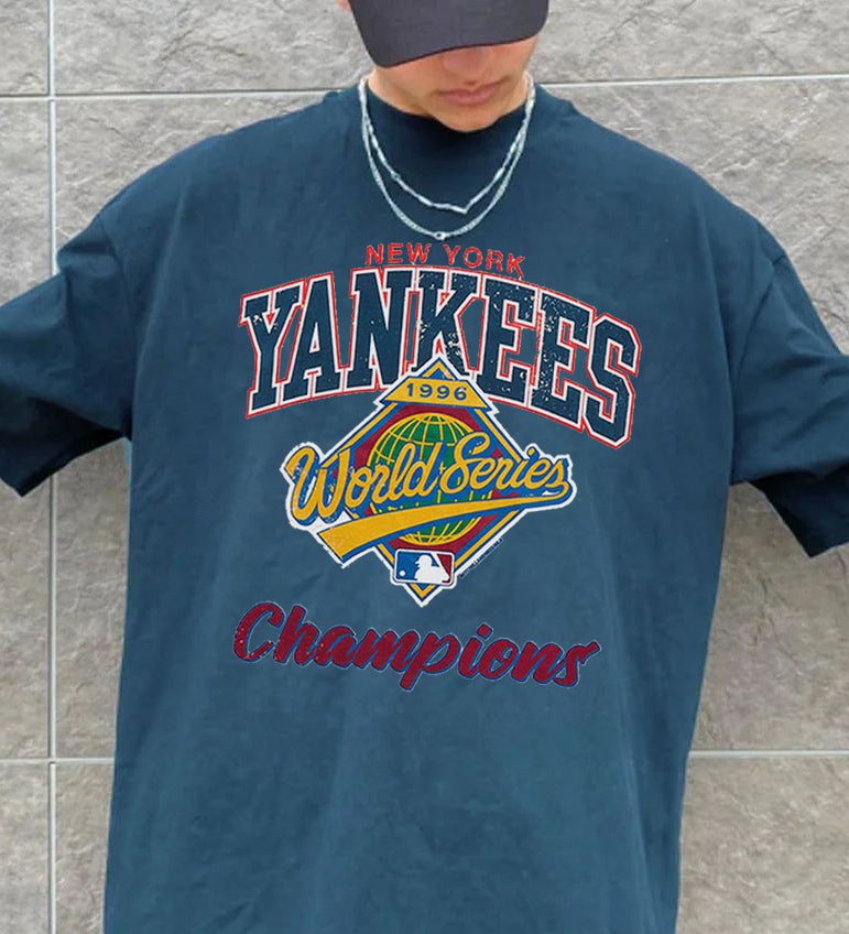 Yankees Men's Casual Sports Summer T-Shirts