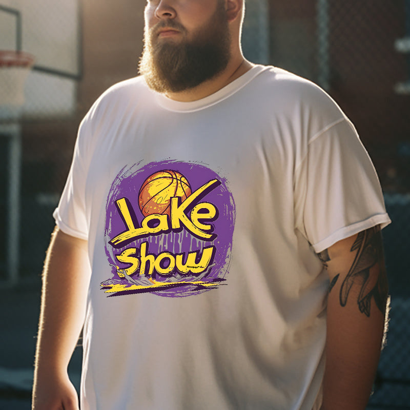 Lake Show Graphic Print Men's T-Shirts