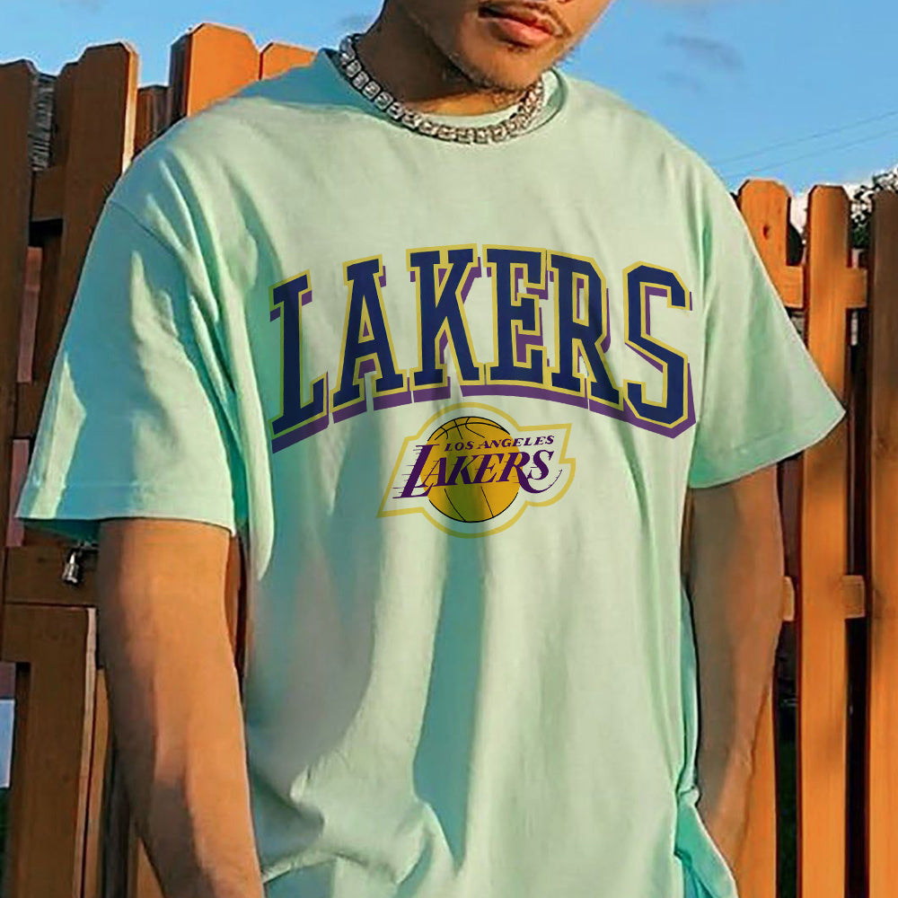 Basketball Athleisure Graphic Men's T-Shirt