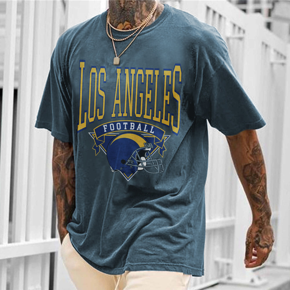 Los Angeles Soccer Men's Short Sleeve T-Shirts