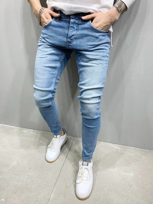 Fashionable Stretch Skinny Denim Trousers