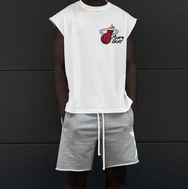 NOVAROPA™ Miami Heat Basketball Men's Tank Top-B