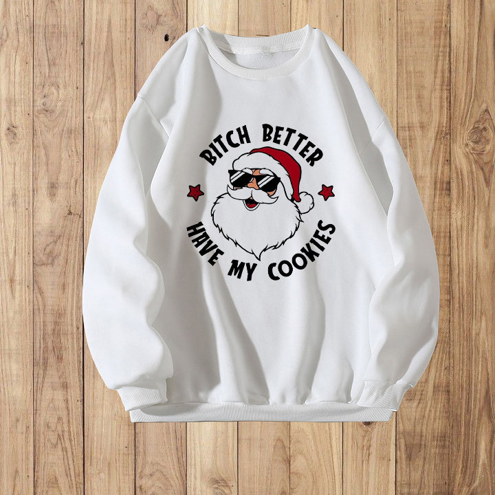 Santa Claus Letter Print Men's Sweatshirt