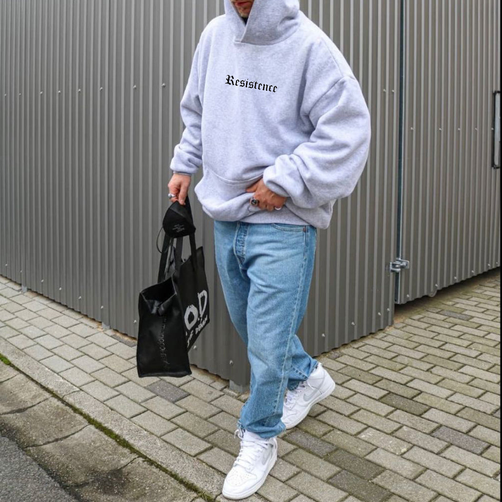 Resistence Men's Fleece Oversize Hoodie