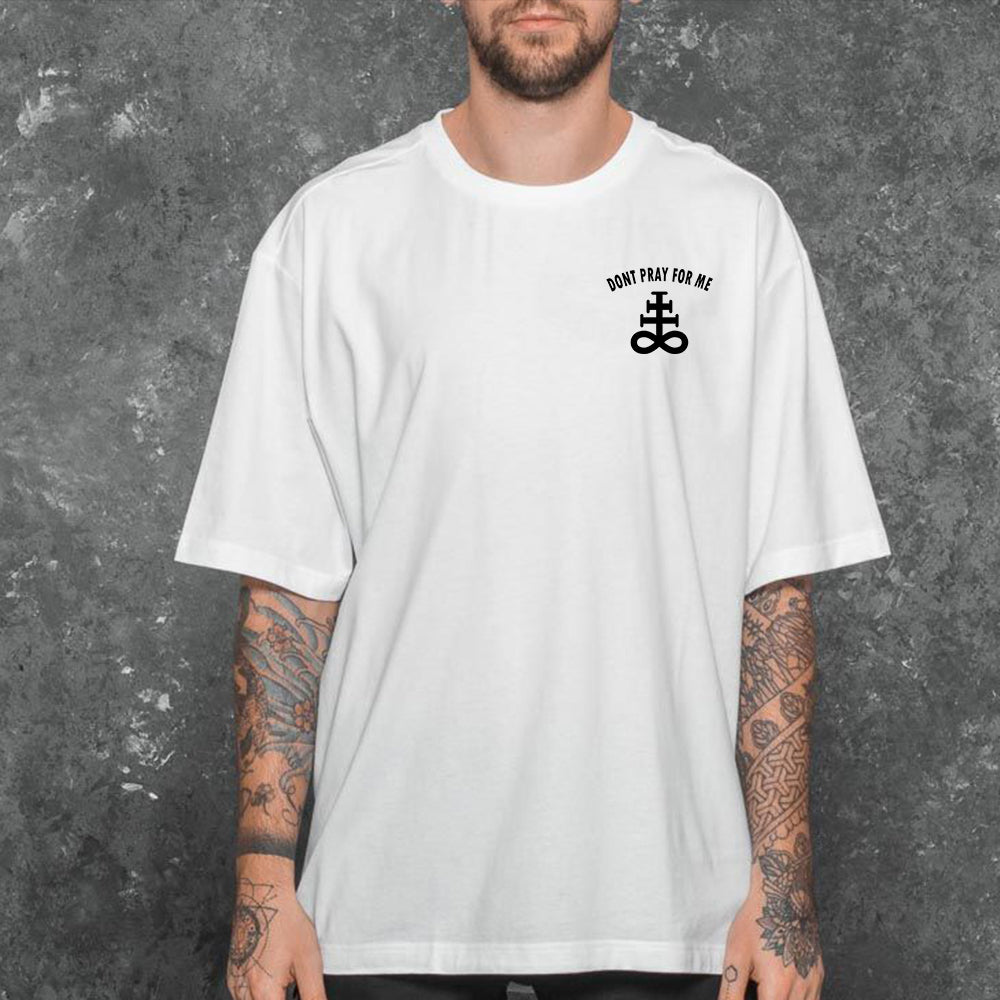 Don't Pray for Me Men's Cotton T-shirt 230g