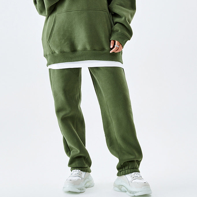 Dopamine Collection Fleece-Lined Loose-Fit Sweatpants 350GSM
