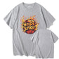 Hoops Junkie Flame Print Men's T-shirts