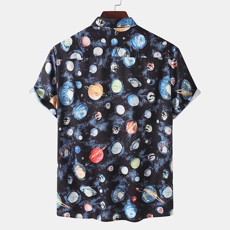 Casual Printed Vacation Shirt