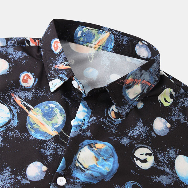 Casual Printed Vacation Shirt