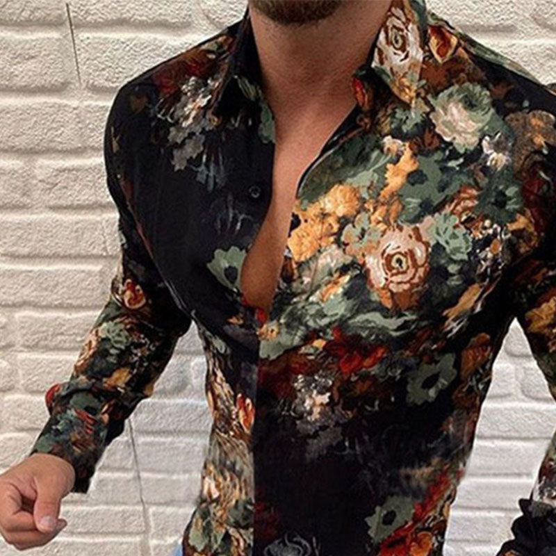 Casual Printed Vacation Shirt