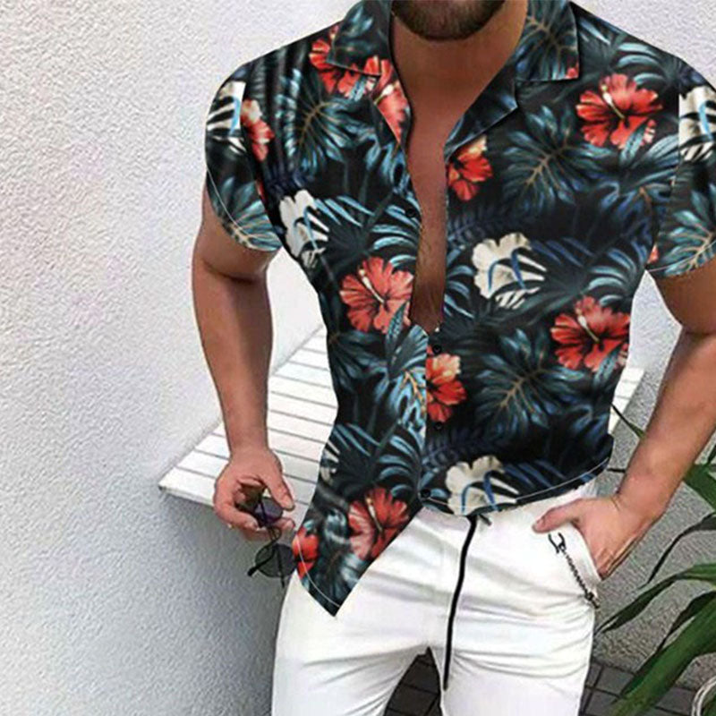 Casual Printed Vacation Shirt
