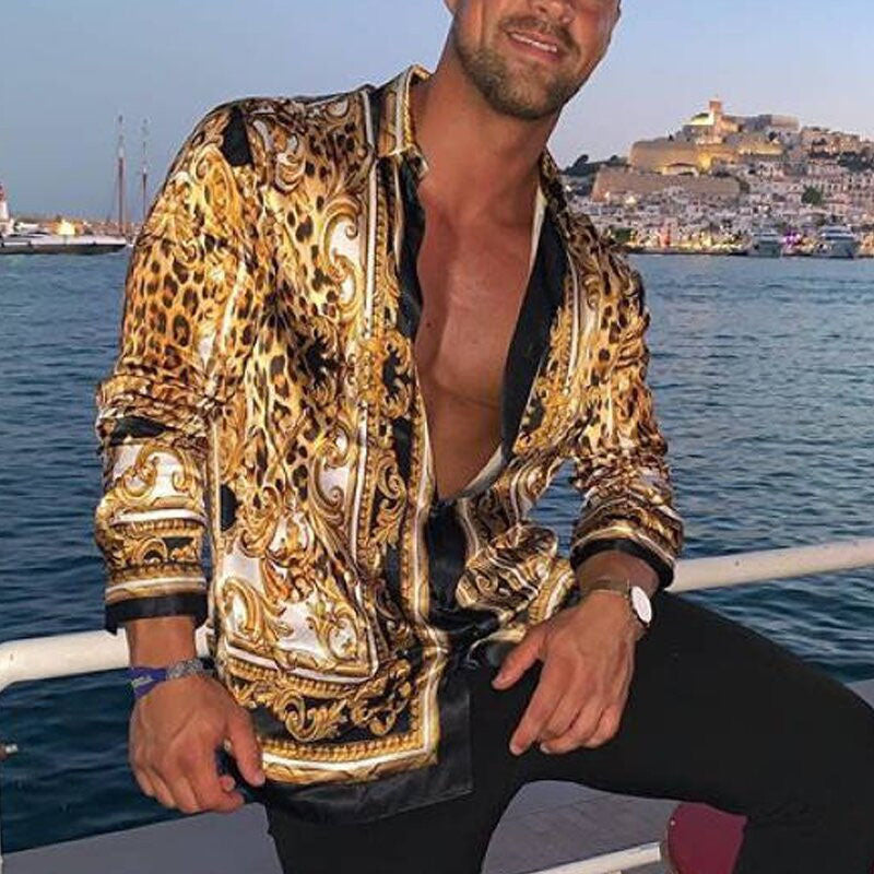 Casual Printed Vacation Shirt