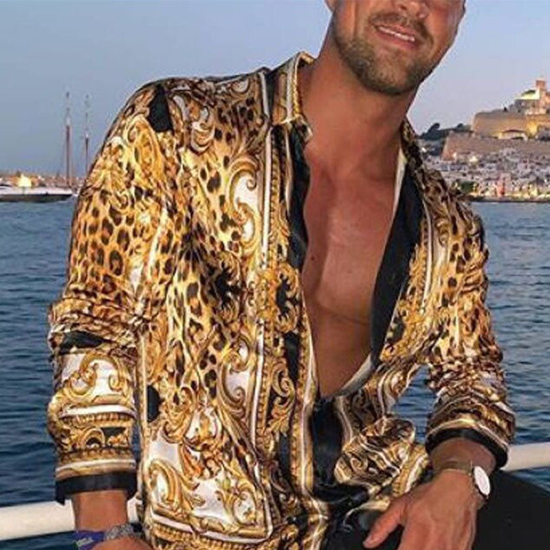 Casual Printed Vacation Shirt