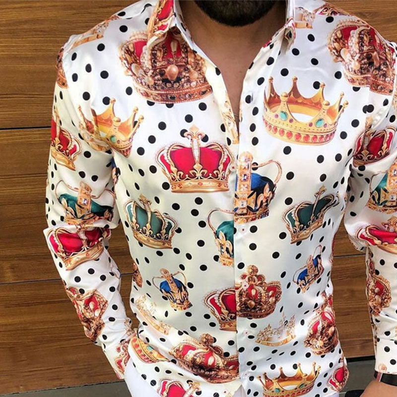 Casual Printed Vacation Shirt
