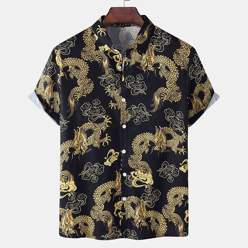 Casual Printed Vacation Shirt