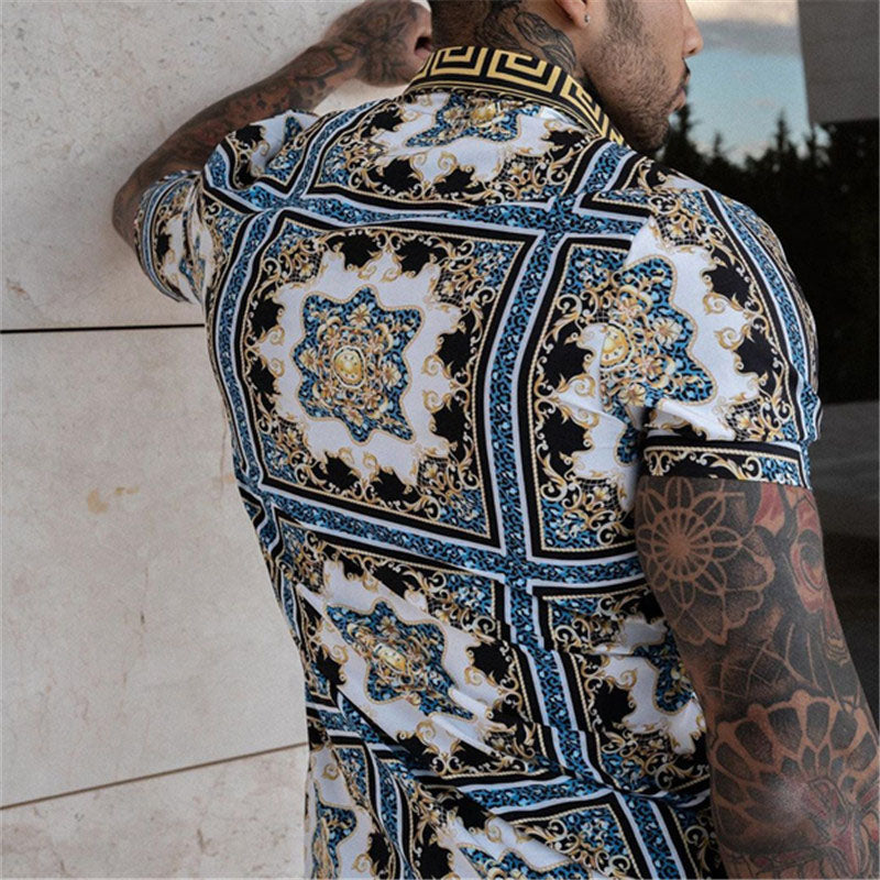 Casual Printed Vacation Shirt