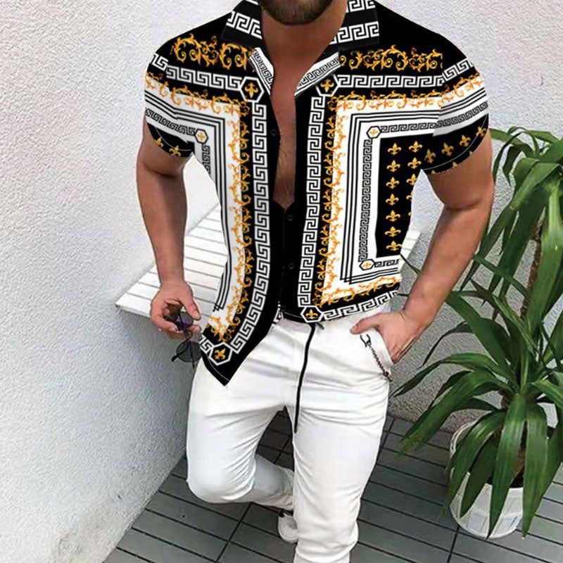 Casual Printed Vacation Shirt