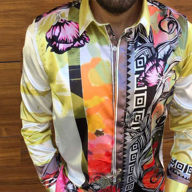 Casual Printed Vacation Shirt