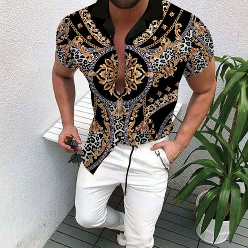 Casual Printed Vacation Shirt