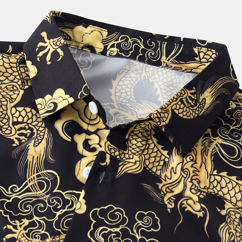 Casual Printed Vacation Shirt