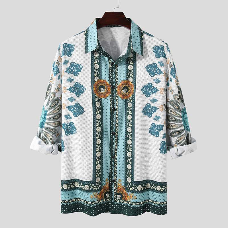 Casual Printed Vacation Shirt