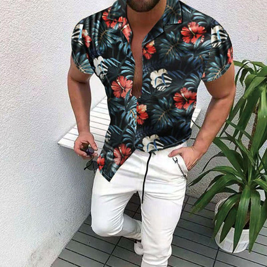 Casual Printed Vacation Shirt