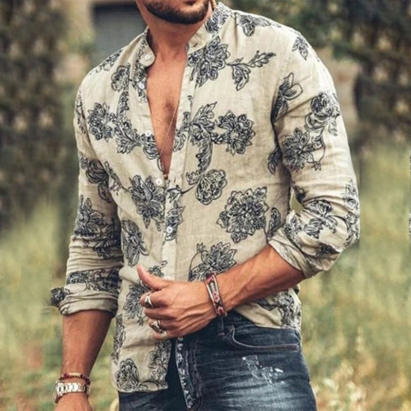 Casual Printed Vacation Shirt