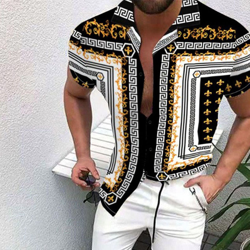Casual Printed Vacation Shirt