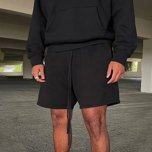 Men's Basic Elastic Waistband Shorts