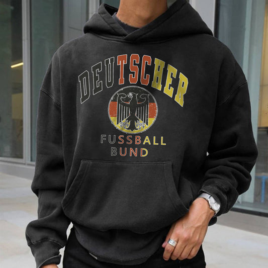 Deutscher Fussball Men's Fleece Hoodie 320g