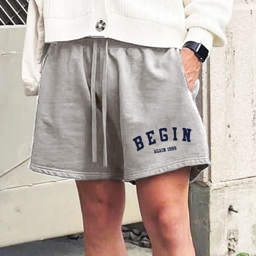 Grey 2025 casual shorts
