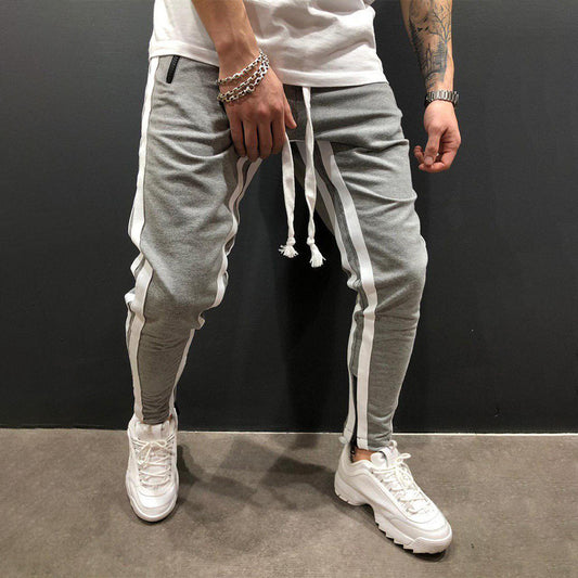 Fitness Panel Zip-up Athleisure Trousers