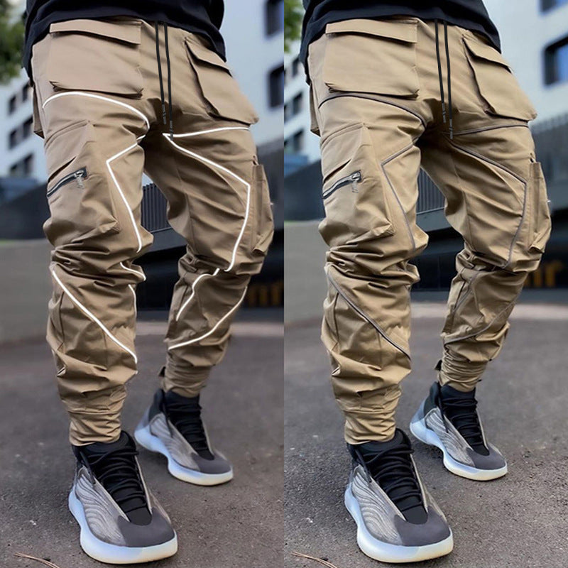 Green cargo sales pants for men
