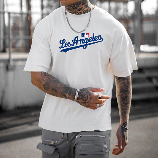 LA Baseball Men's Casual T-Shirts
