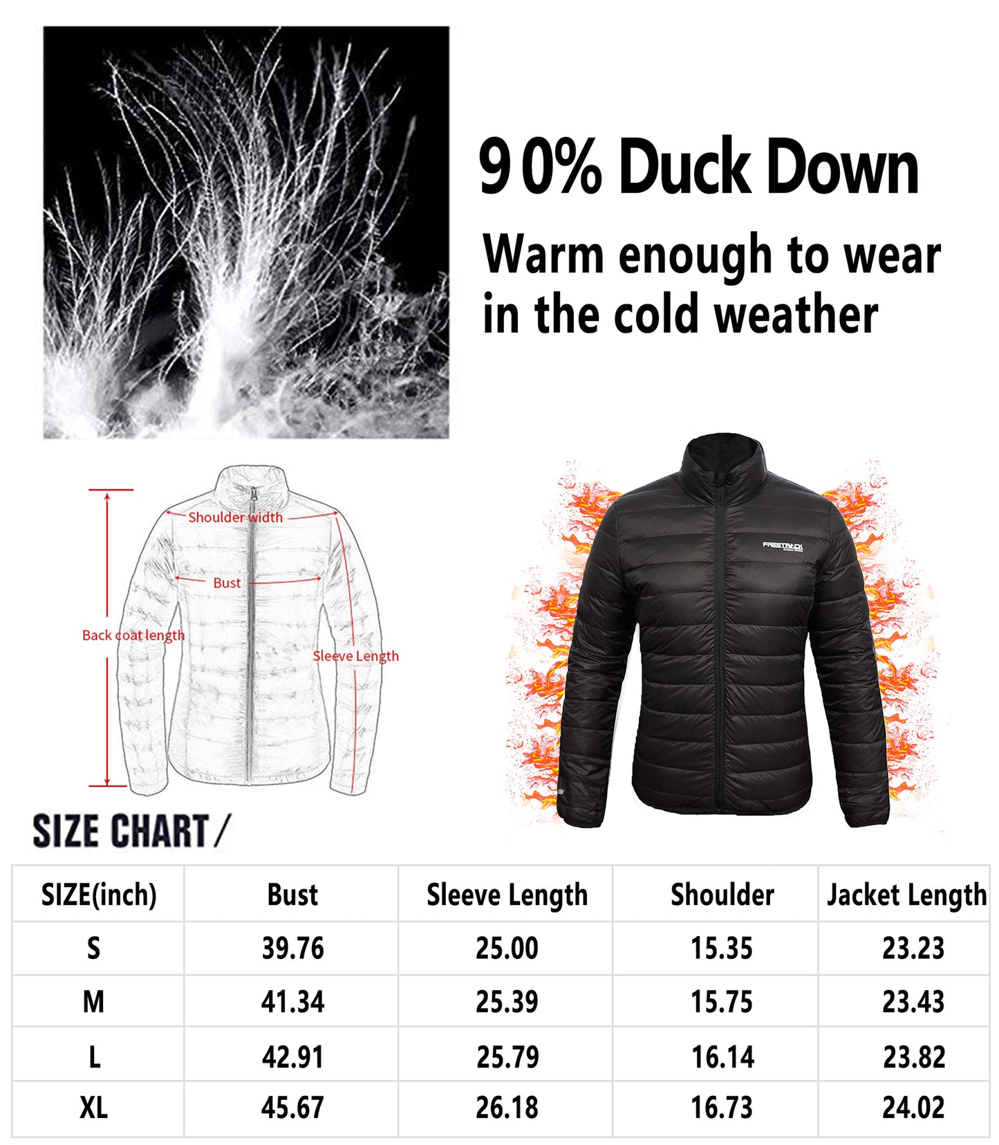 Freetrack Women's Lightweight Stand Collar Zip Up Quilted Sleeveless Puffer Jacket