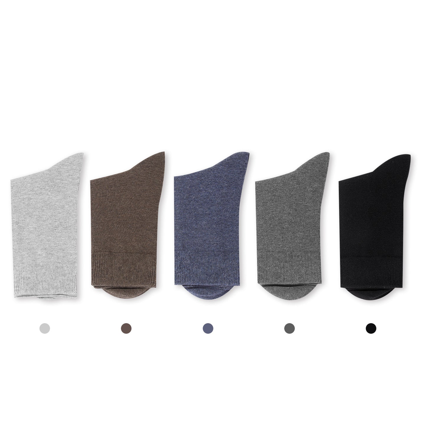 Men's 5-Pairs Crew Socks