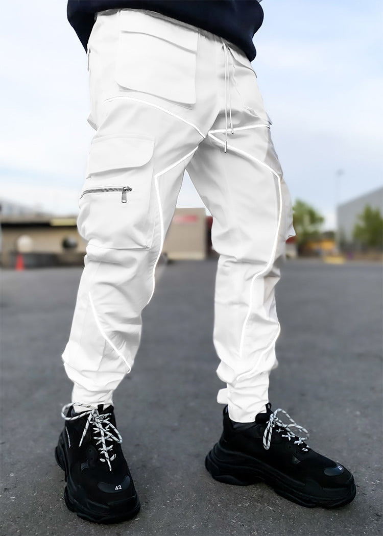 Men's Reflective Fashion Cargo Pants