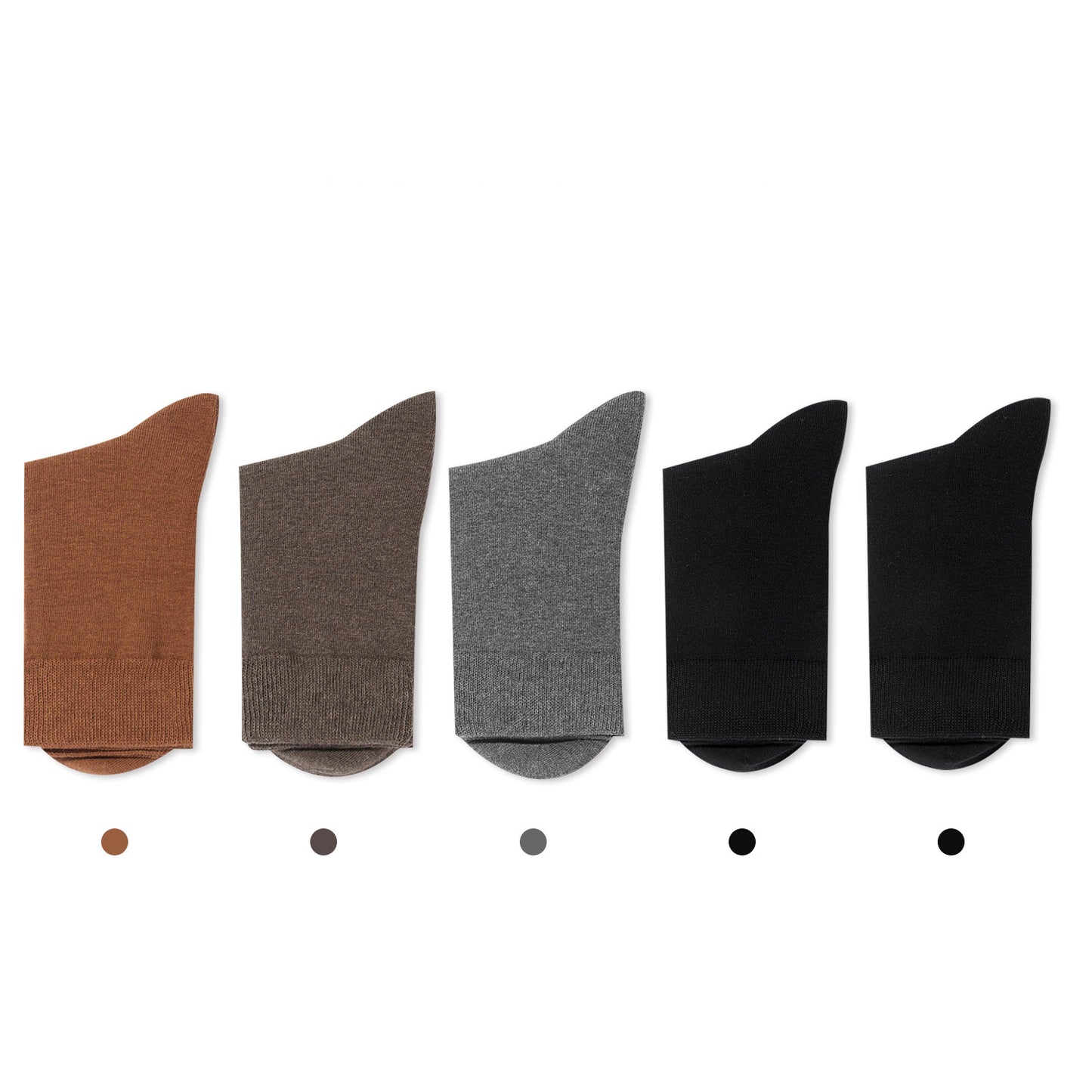 Men's 5-Pairs Crew Socks