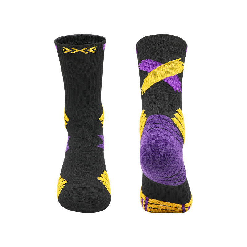 Men's Basketball Sports Crew Socks