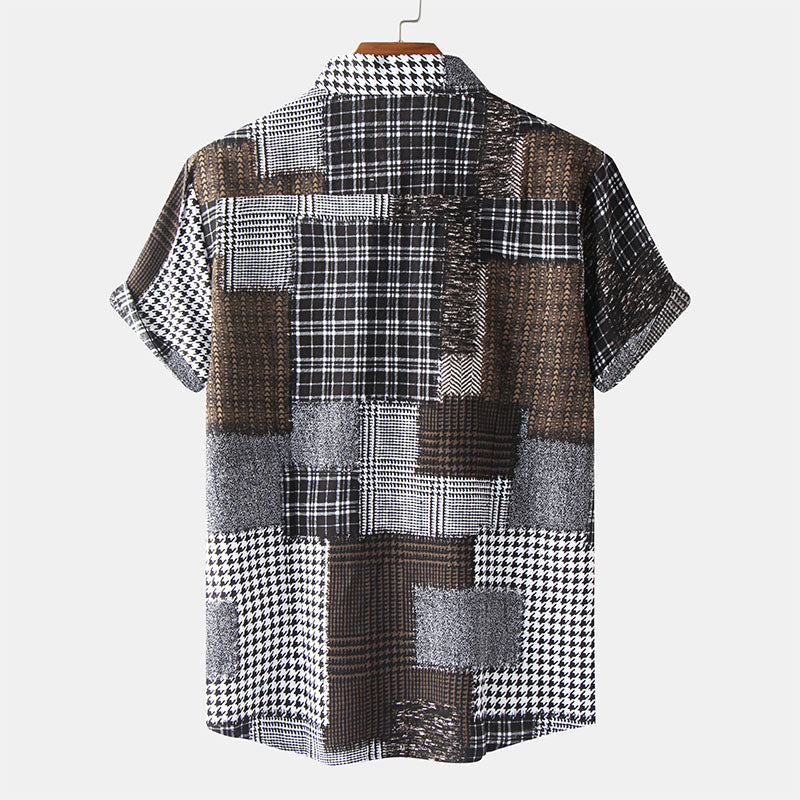 Casual Vacation Print Shirt