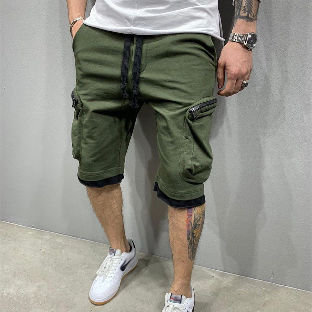 Sports Cropped Pants Multi-pocket Casual Cargo Shorts